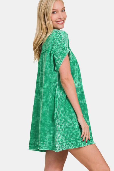 Zenana Kelly Green Dress