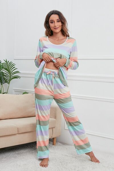 Happy Stripes Lounge Set