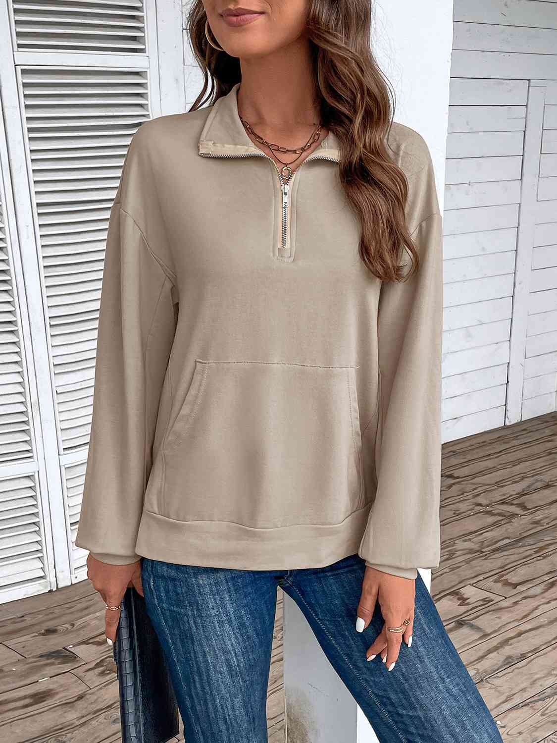 Toledo Tan Sweatshirt