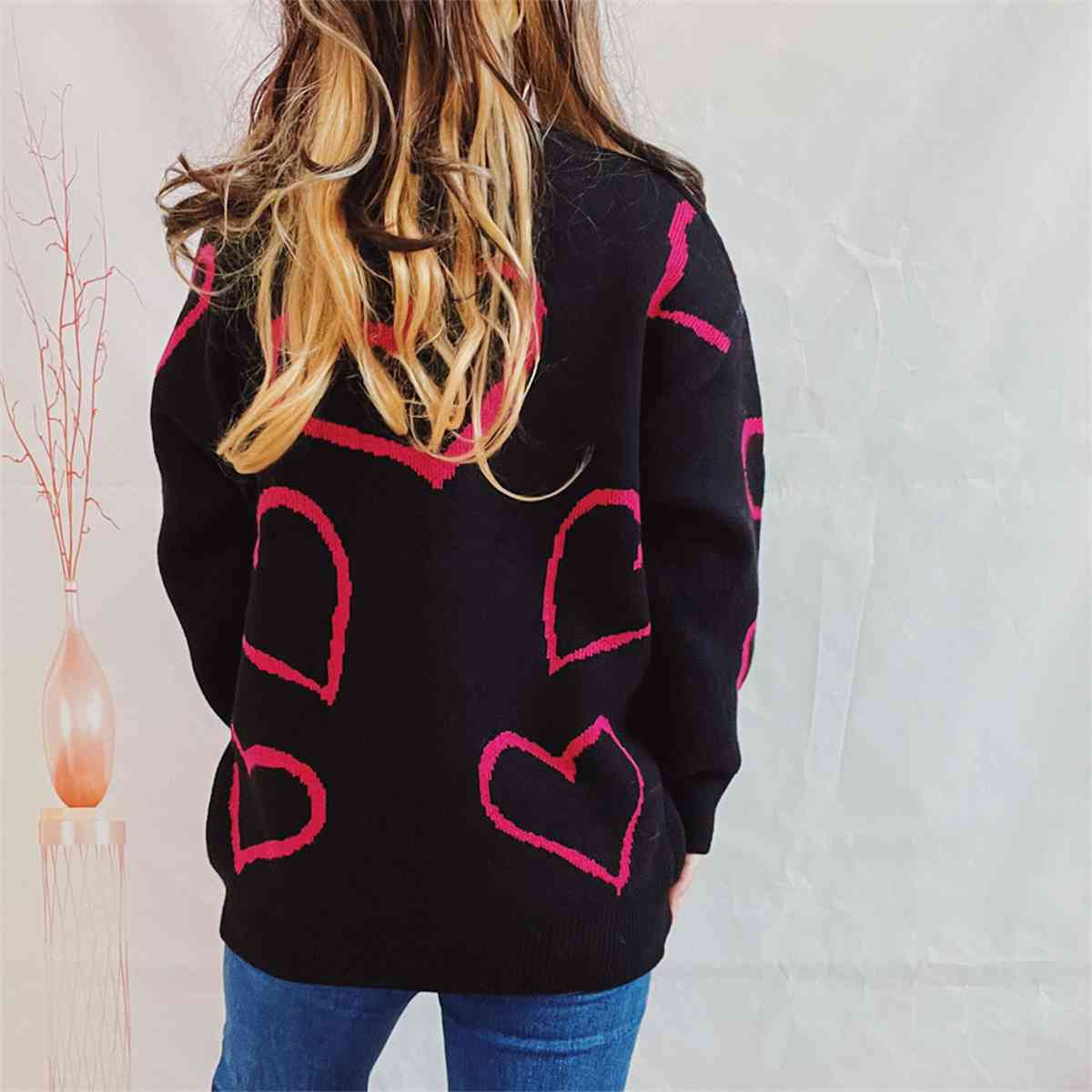 Hearts Galore Sweater