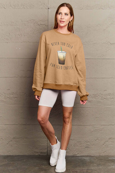 Iced Coffee Sweatshirt