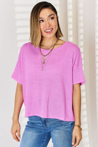 Zenana Bright Mauve Top