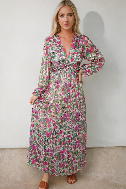 Make It Maxi Floral Dress