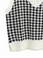 Henrietta Houndstooth Sweater Vest