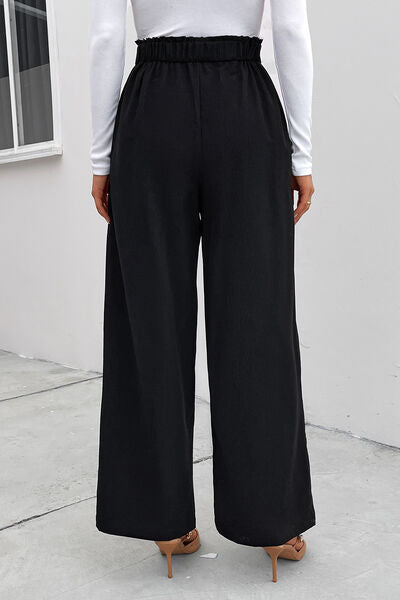 High Waist Wide Leg Pants