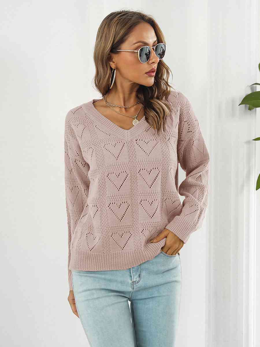 Steady Hearts Sweater