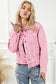 Petunia Pink Denim Jacket