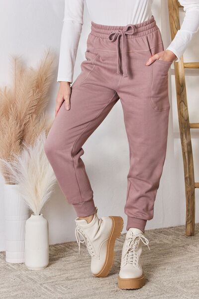 RISEN Rosy Brown Joggers