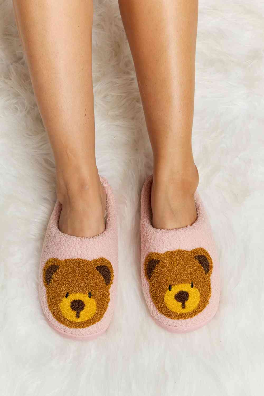 Melody Teddy Bear Slippers