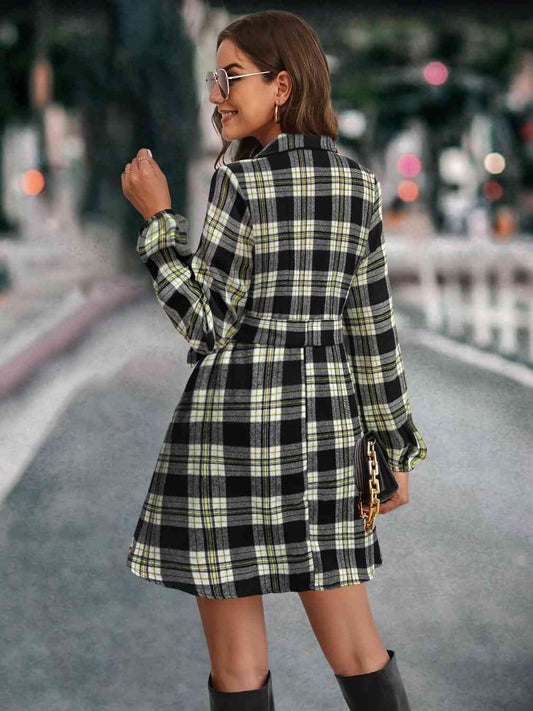 Peabody Plaid Dress