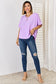 Zenana Bright Lavender Top