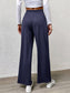 Tallulah High Waist Straight Pants