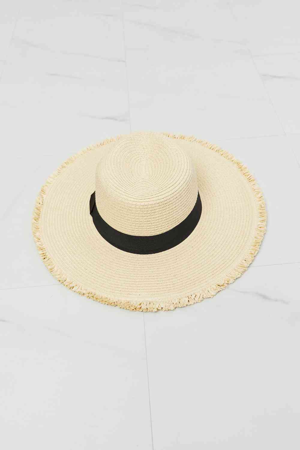 Time For The Sun Straw Hat