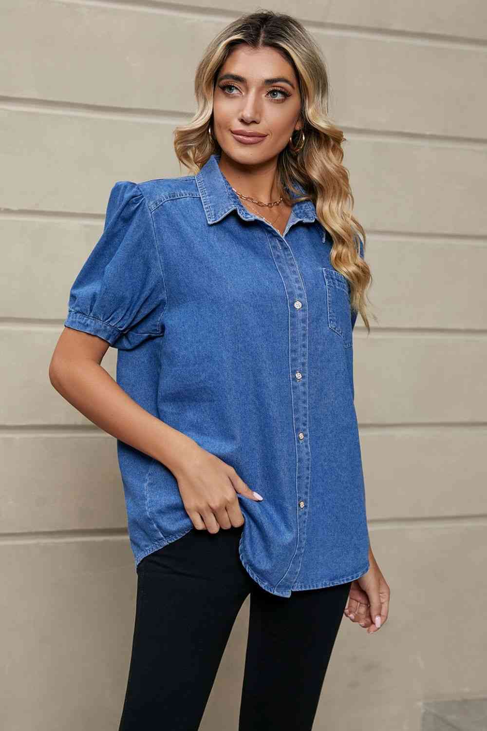 Gilway Denim Top